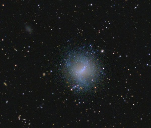 NGC4214 - Dwarf Galaxy by Terry Riopka