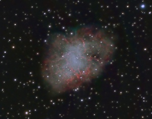 M1 - Crab Nebula - by Terry Riopka