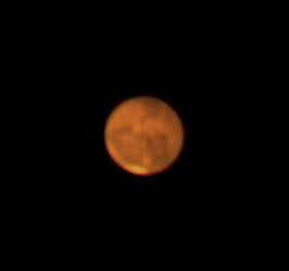 Mars-with-No-Filter - Just fter Opposition  by Terry Riopka