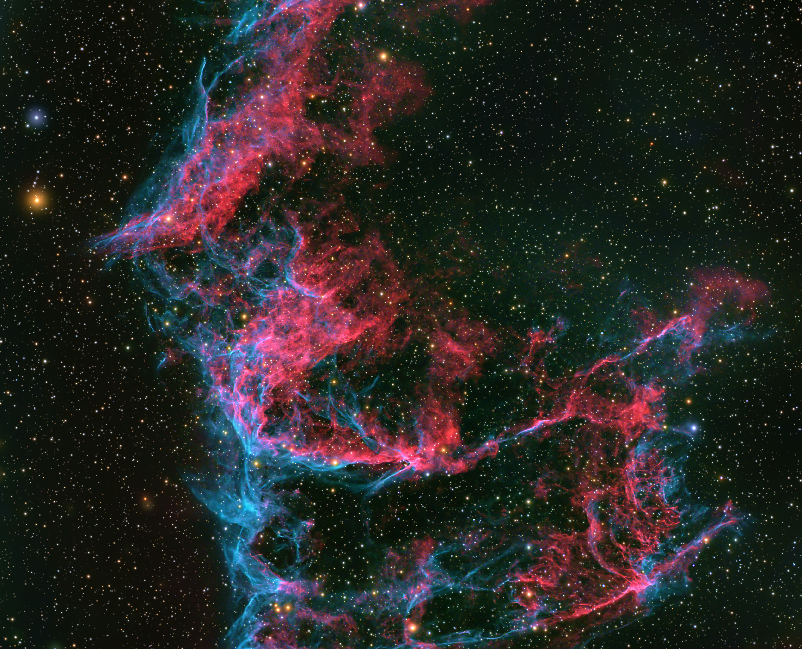 NGC6995 - Eastern Veil Nebula  by Terry Riopka