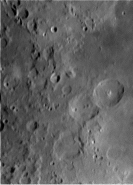 Moon - Theophilus Crater Region  by Terry Riopka