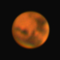 Mars Opposition in 2016 by Terry Riopka